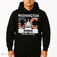Capitol Hill Souvenir Gift Washington DC Hoodie thumb 2