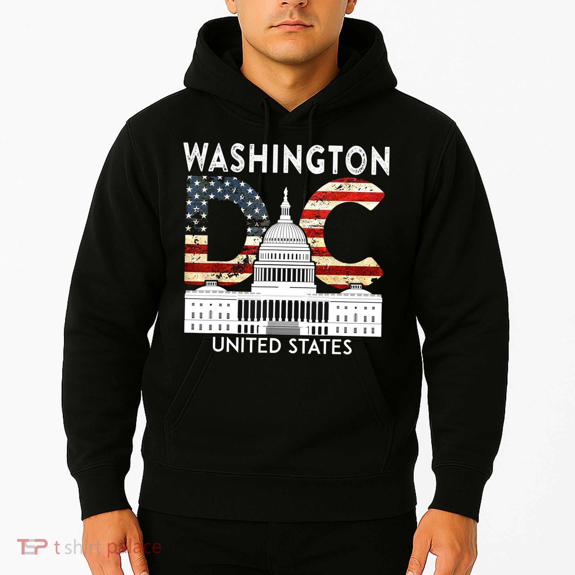 Capitol Hill Souvenir Gift Washington DC Hoodie