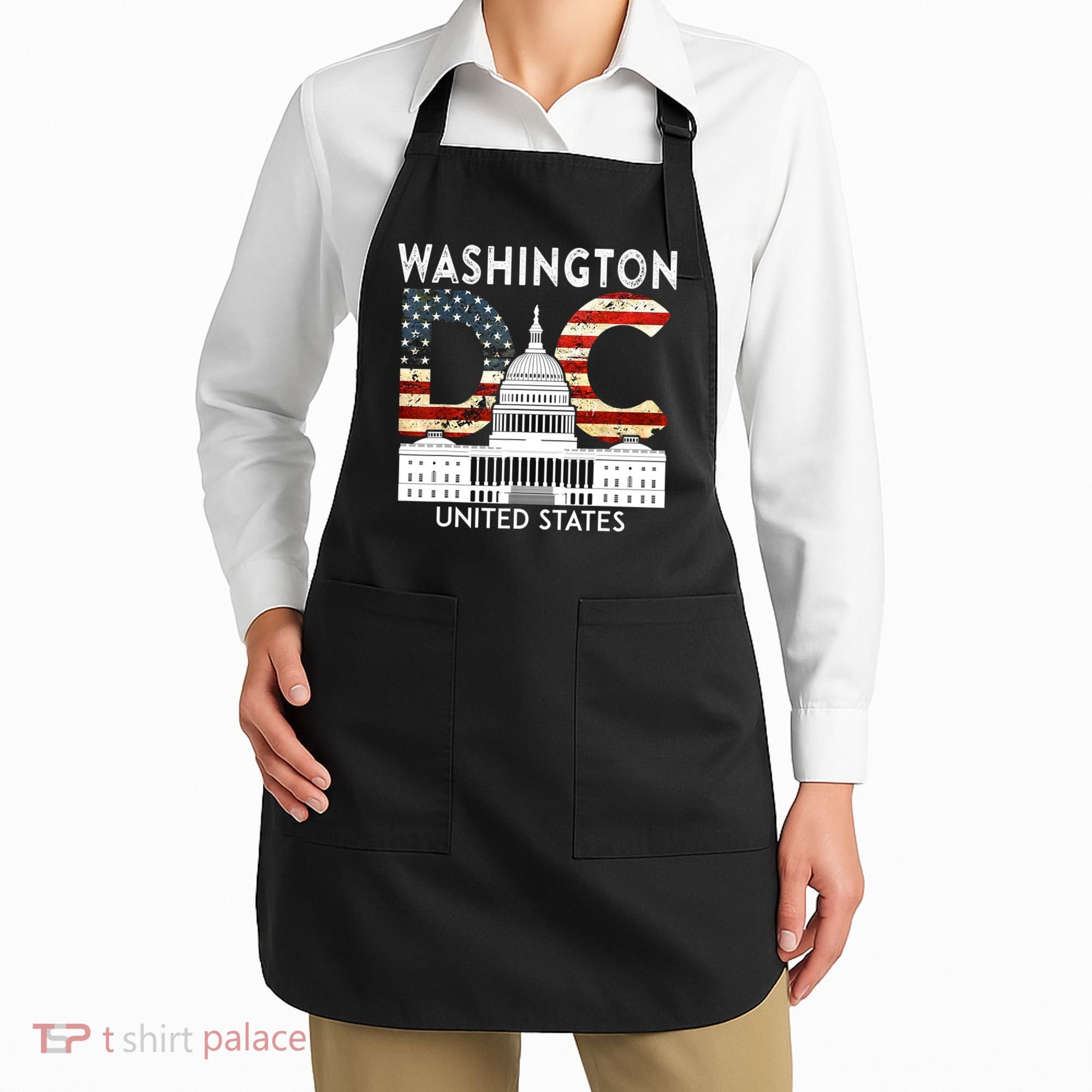 Capitol Hill Souvenir Gift Washington DC Apron