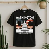 Capitol Hill Souvenir Gift Washington DC T-Shirt thumb 2