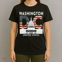 Capitol Hill Souvenir Gift Washington DC T-Shirt thumb 4