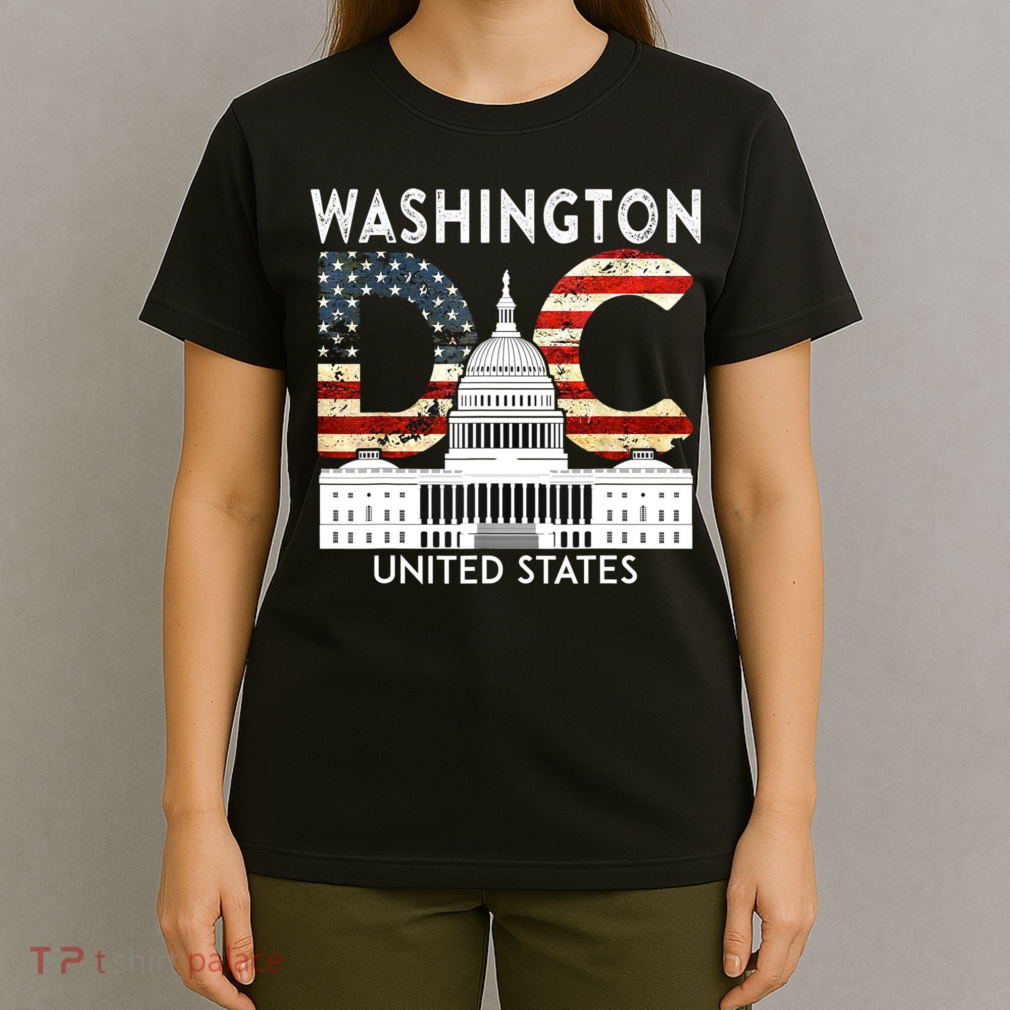 Capitol Hill Souvenir Gift Washington DC T-Shirt