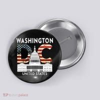 Capitol Hill Souvenir Gift Washington DC Button thumb 0