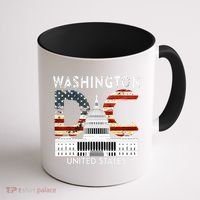 Capitol Hill Souvenir Gift Washington DC Coffee Mug thumb 1