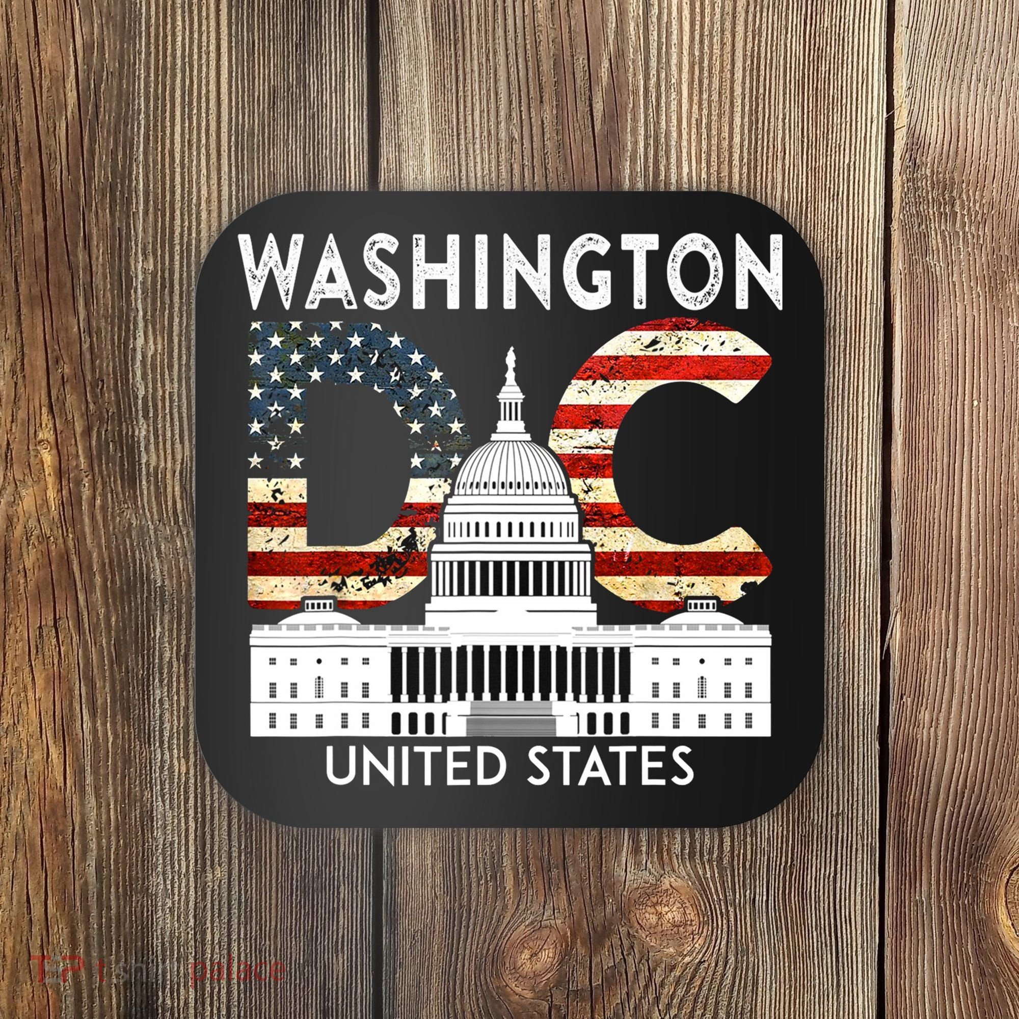Capitol Hill Souvenir Gift Washington DC Coaster
