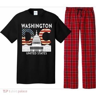 Capitol Hill Souvenir Gift Washington DC Pajama Set