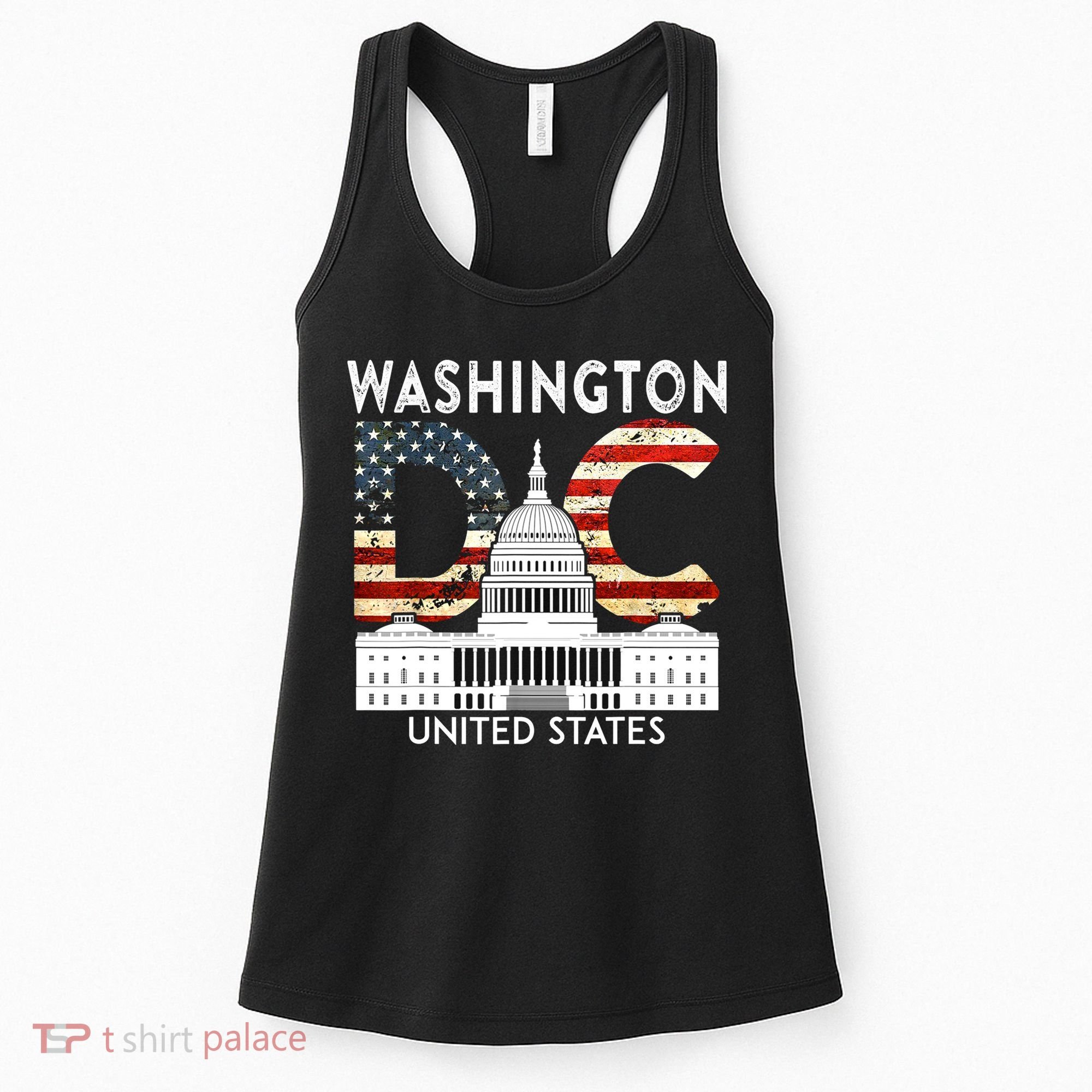 Capitol Hill Souvenir Gift Washington DC Women's Tank Top