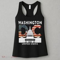 Capitol Hill Souvenir Gift Washington DC Women's Tank Top thumb 3