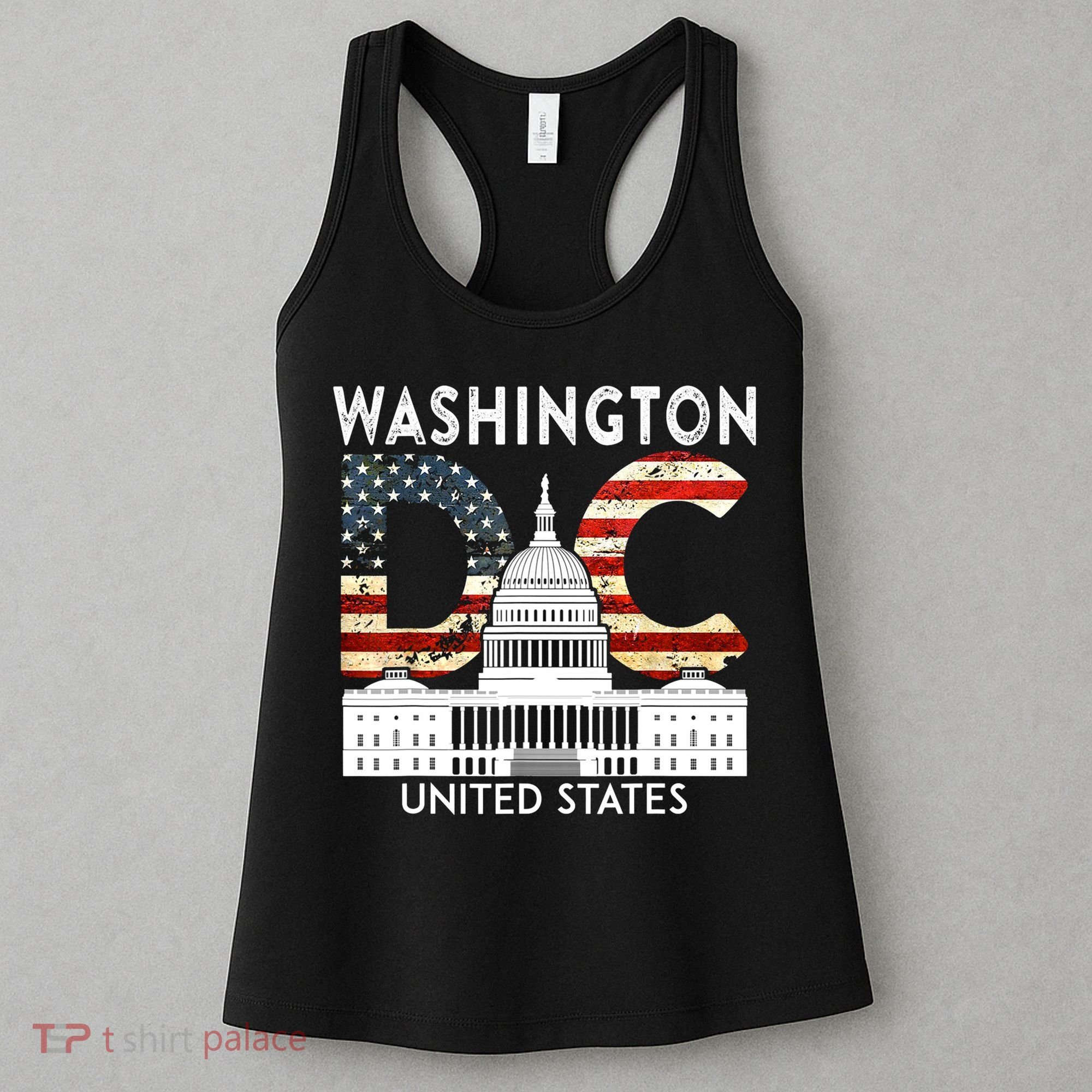 Capitol Hill Souvenir Gift Washington DC Women's Tank Top