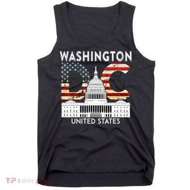 Capitol Hill Souvenir Gift Washington DC Tank Top