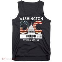 Capitol Hill Souvenir Gift Washington DC Tank Top thumb 0