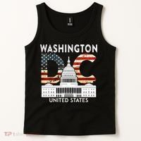 Capitol Hill Souvenir Gift Washington DC Tank Top thumb 2