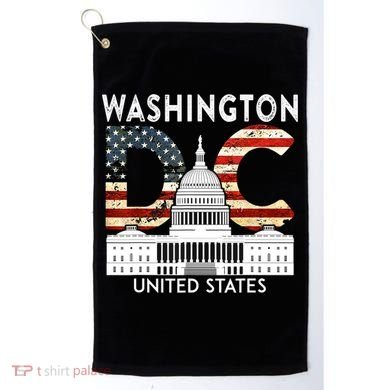 Capitol Hill Souvenir Gift Washington DC Golf Towel