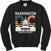 Capitol Hill Souvenir Gift Washington DC Kids Sweatshirt thumb 0