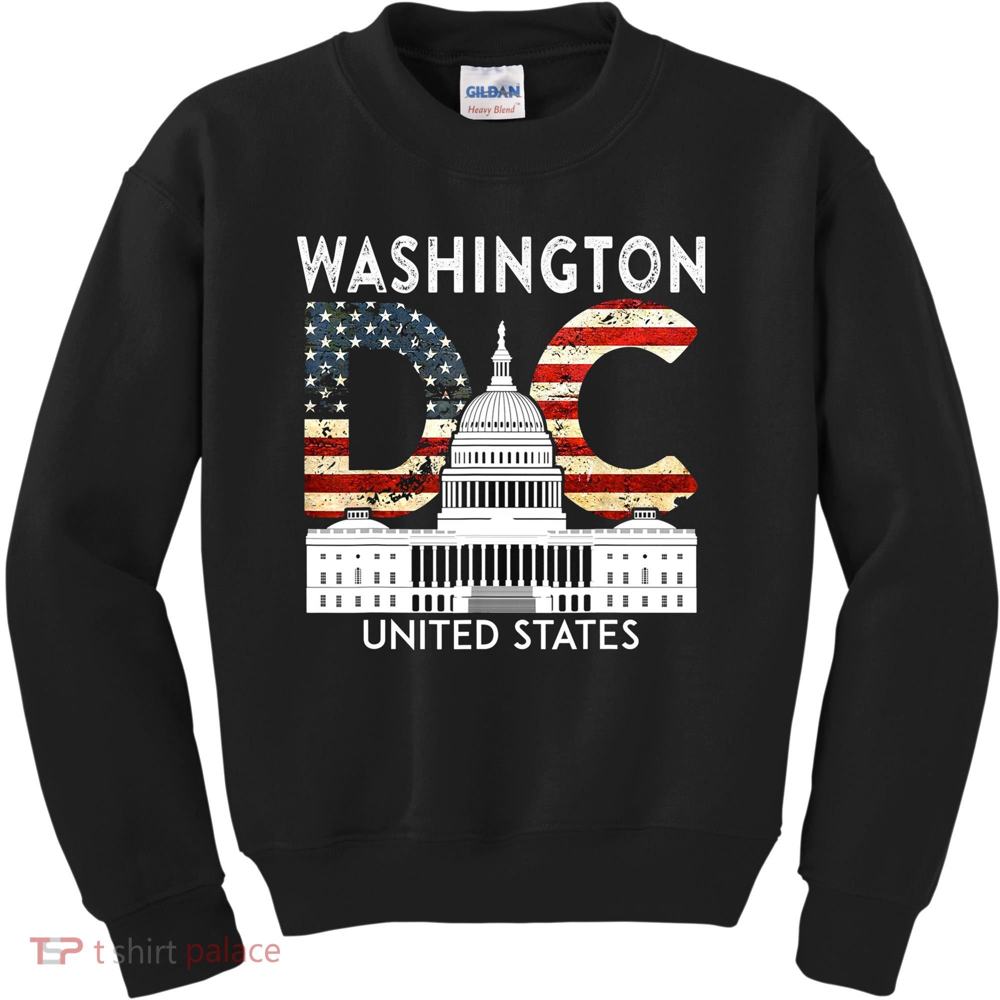 Capitol Hill Souvenir Gift Washington DC Kids Sweatshirt