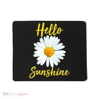 Cute Hello Sunshine Heart Daisy Flower Mousepad thumb 0