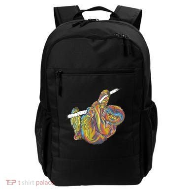 Colorful Hanging Sloth Backpack