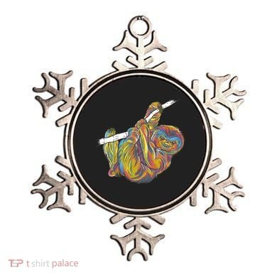 Colorful Hanging Sloth Ornament