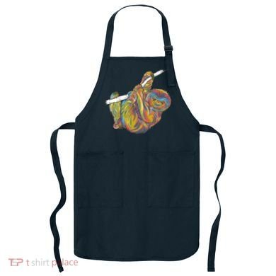 Colorful Hanging Sloth Apron
