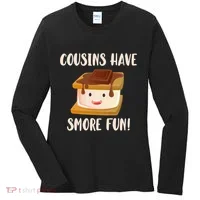 Cousins Have Smore Fun Women's Long Sleeve Shirt thumb 0