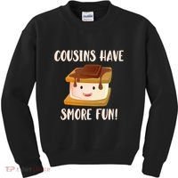 Cousins Have Smore Fun Kids Sweatshirt thumb 0