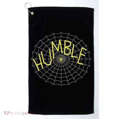 CharlotteS Humble Spider Web Golf Towel