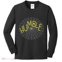 CharlotteS Humble Spider Web Kids Long Sleeve Shirt thumb 0
