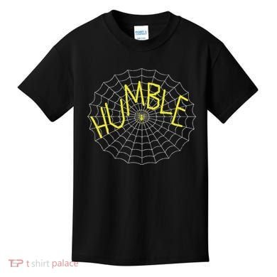 CharlotteS Humble Spider Web Kids T-Shirt