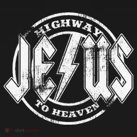 Christian Highway To Heaven Rock N Roll Jesus Bucket Hat thumb 4