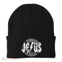 Christian Highway To Heaven Rock N Roll Jesus Beanie thumb 0