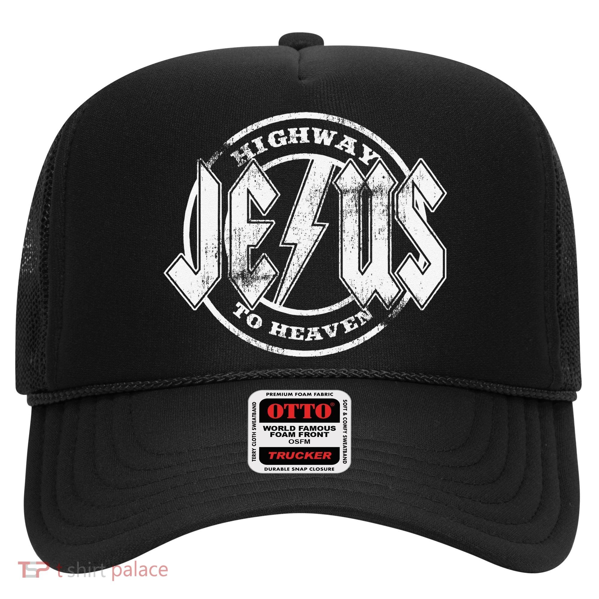 Christian Highway To Heaven Rock N Roll Jesus Hat