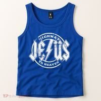 Christian Highway To Heaven Rock N Roll Jesus Tank Top thumb 2