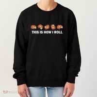 Cute Hedgehog This Is How I Roll Hedgehog Women's Sweatshirt thumb 0