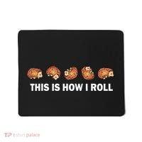 Cute Hedgehog This Is How I Roll Hedgehog Mousepad thumb 0