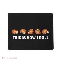 Cute Hedgehog This Is How I Roll Hedgehog Mousepad thumb 0