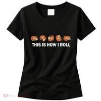 Cute Hedgehog This Is How I Roll Hedgehog Women's T-Shirt thumb 0