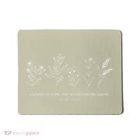 Consider How The Wildflowers Grow Bible Verse Jesus Faith Mousepad thumb 0