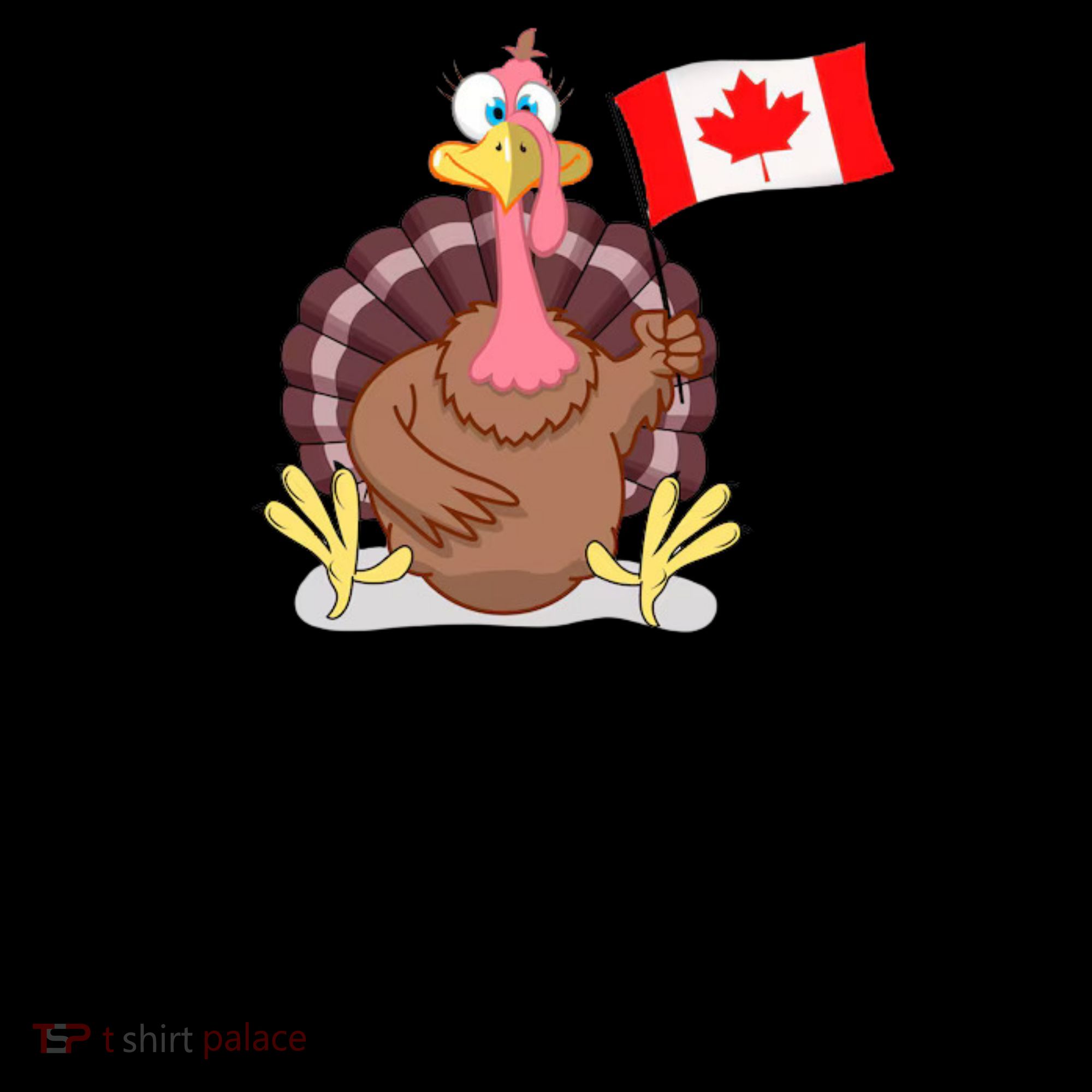 Canadian Happy Thanksgiving EH? Funny Turkey Dinner Coffee Mug