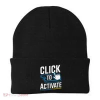 Click Here To Activate Your Inner Nerd Geeks Beanie thumb 0