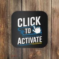 Click Here To Activate Your Inner Nerd Geeks Coaster thumb 0
