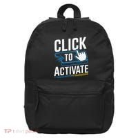 Click Here To Activate Your Inner Nerd Geeks 16 in Basic Backpack thumb 0
