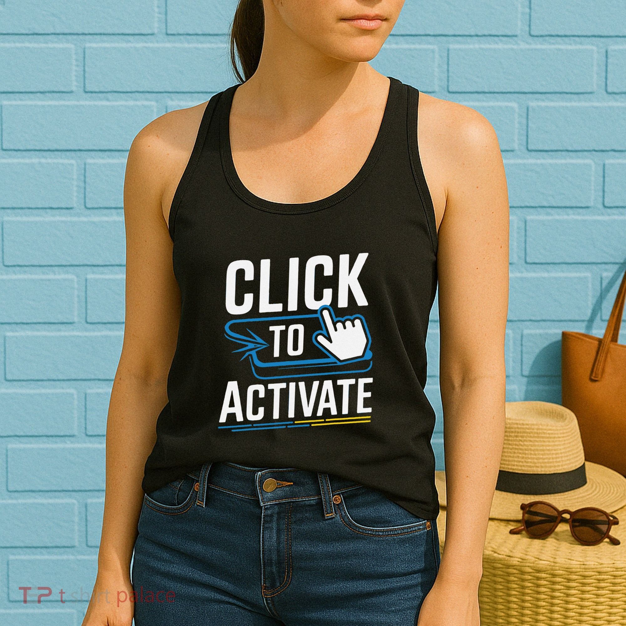 Click Here To Activate Your Inner Nerd Geeks Women's Tank Top