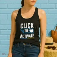 Click Here To Activate Your Inner Nerd Geeks Women's Tank Top thumb 2