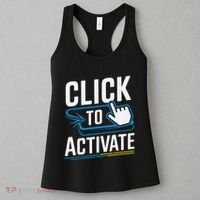 Click Here To Activate Your Inner Nerd Geeks Women's Tank Top thumb 3