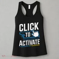 Click Here To Activate Your Inner Nerd Geeks Women's Tank Top thumb 3