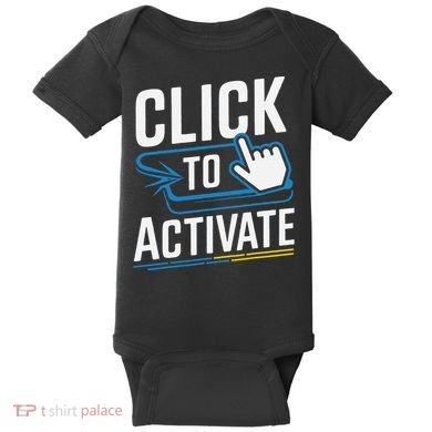 Click Here To Activate Your Inner Nerd Geeks Baby Bodysuit