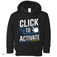 Click Here To Activate Your Inner Nerd Geeks Toddler Hoodie thumb 0
