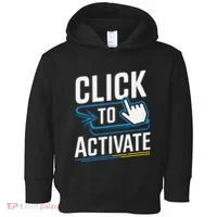 Click Here To Activate Your Inner Nerd Geeks Toddler Hoodie thumb 0