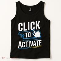 Click Here To Activate Your Inner Nerd Geeks Tank Top thumb 2