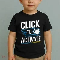 Click Here To Activate Your Inner Nerd Geeks Toddler T-Shirt thumb 2